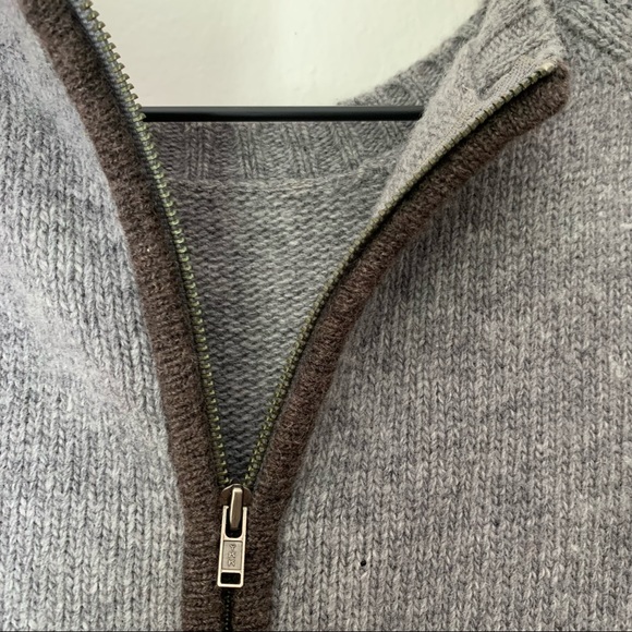 BCBG Max Azria Back Zipper Wool Sweater - size S - Picture 6 of 11